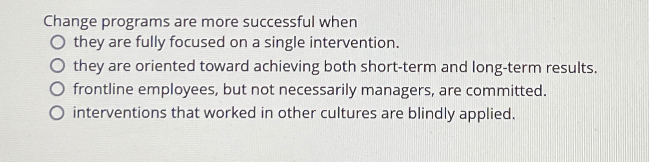  lange programs are more successful when they are fully focused on