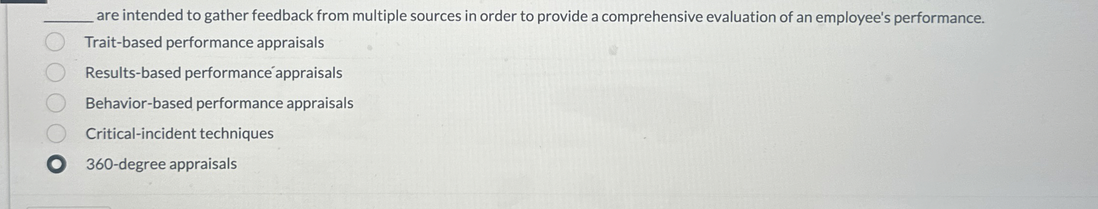  q, are intended to gather feedback from multiple sources in order