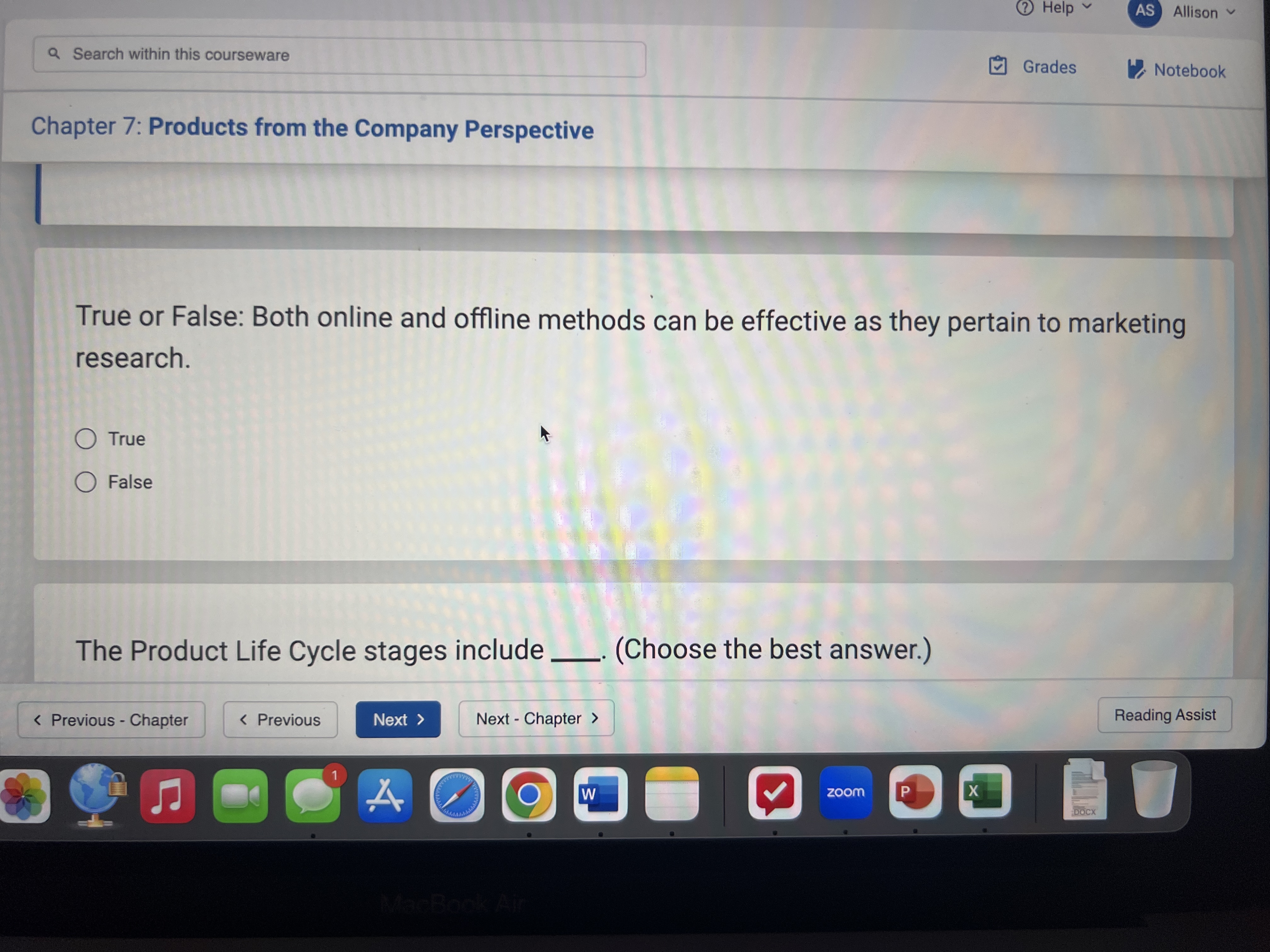  True or False: Both online and offline methods can be effective