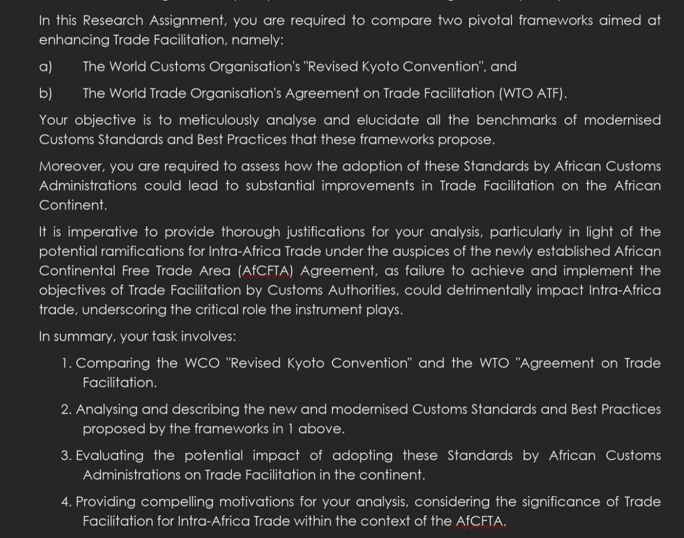  In this Research Assignment, you are required to compare two pivotal