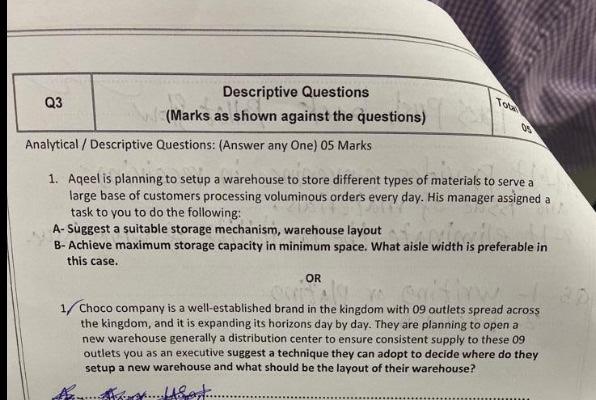 specific item can be found inside the store. A. Location number B.