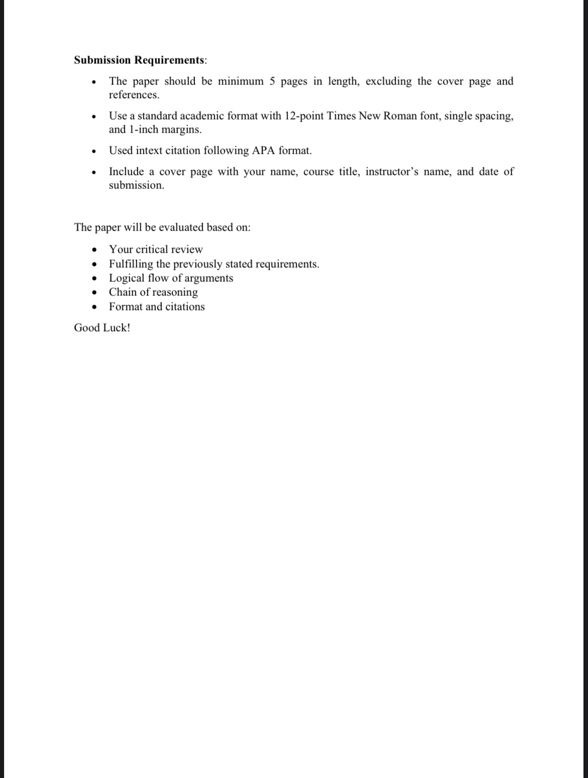  Project MIST200 Spring 2024 Due date: 10 June 2024 Analysing Management