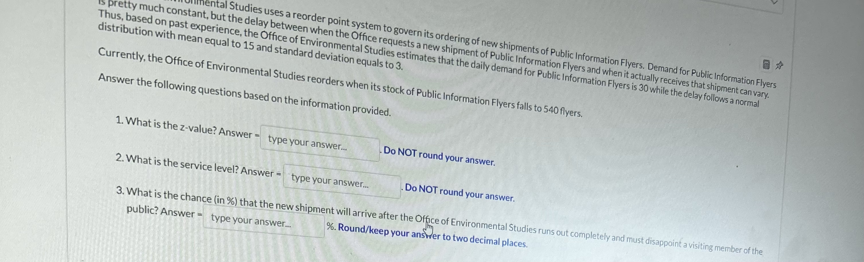  Thus, based on past experi the delay between when the Office