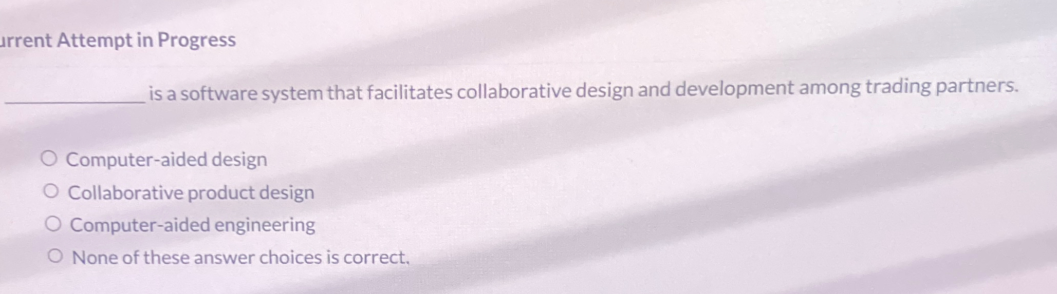  urrent Attempt in Progress is a software system that facilitates collaborative