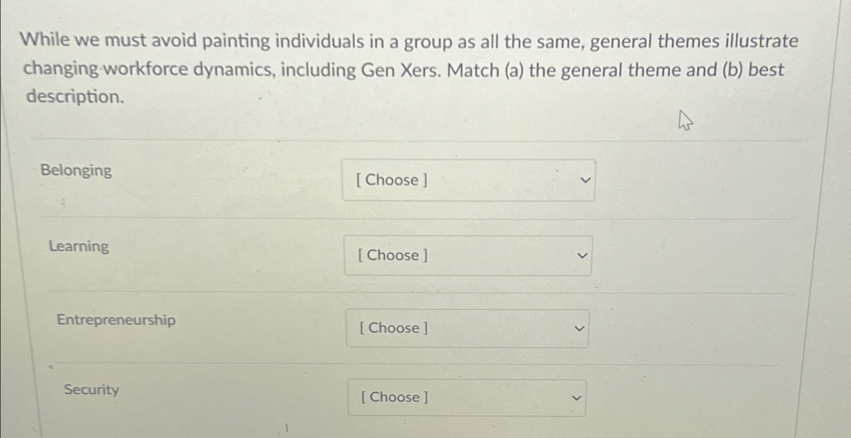  While we must avoid painting individuals in a group as all