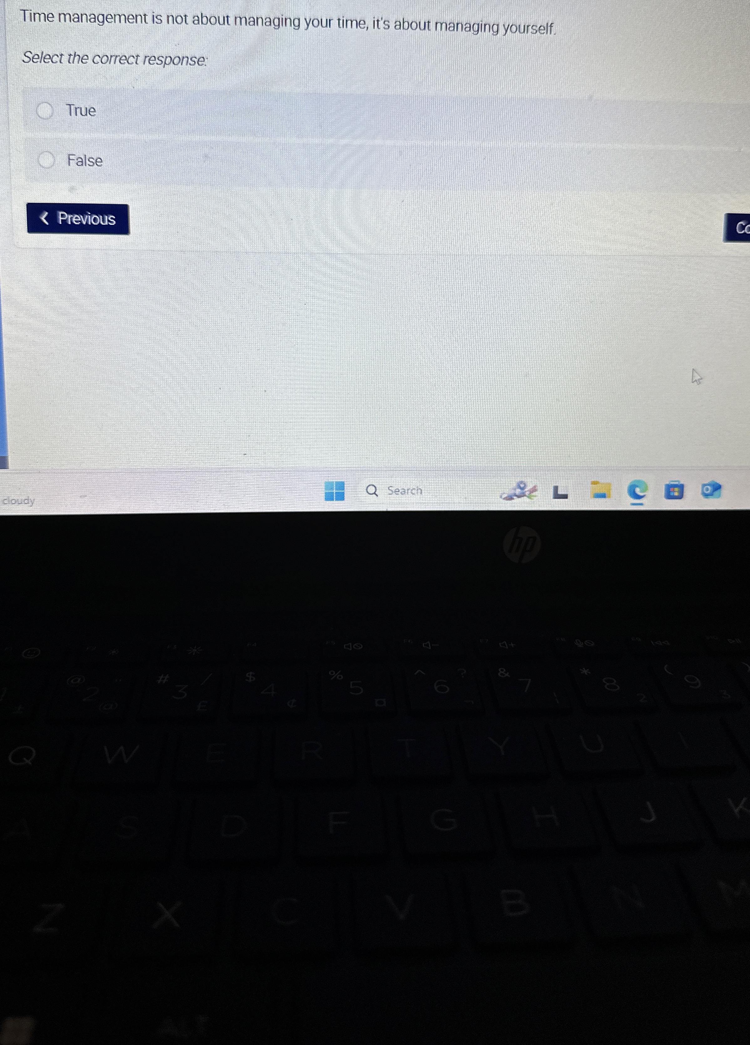  Time management is not about managing your time, it's about managing