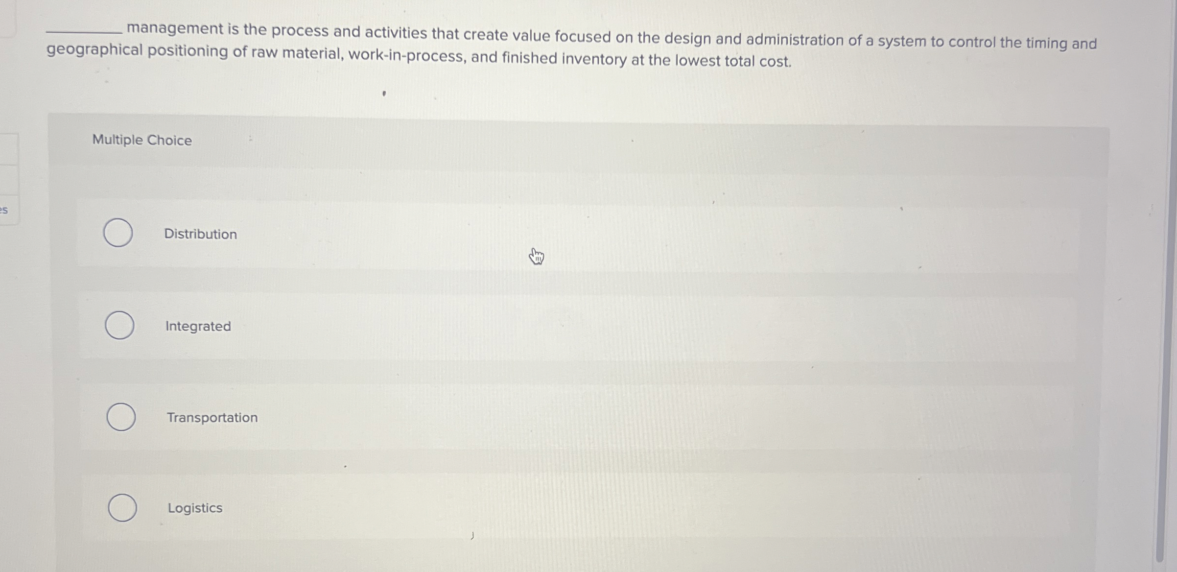  management is the process and activities that create value focused on