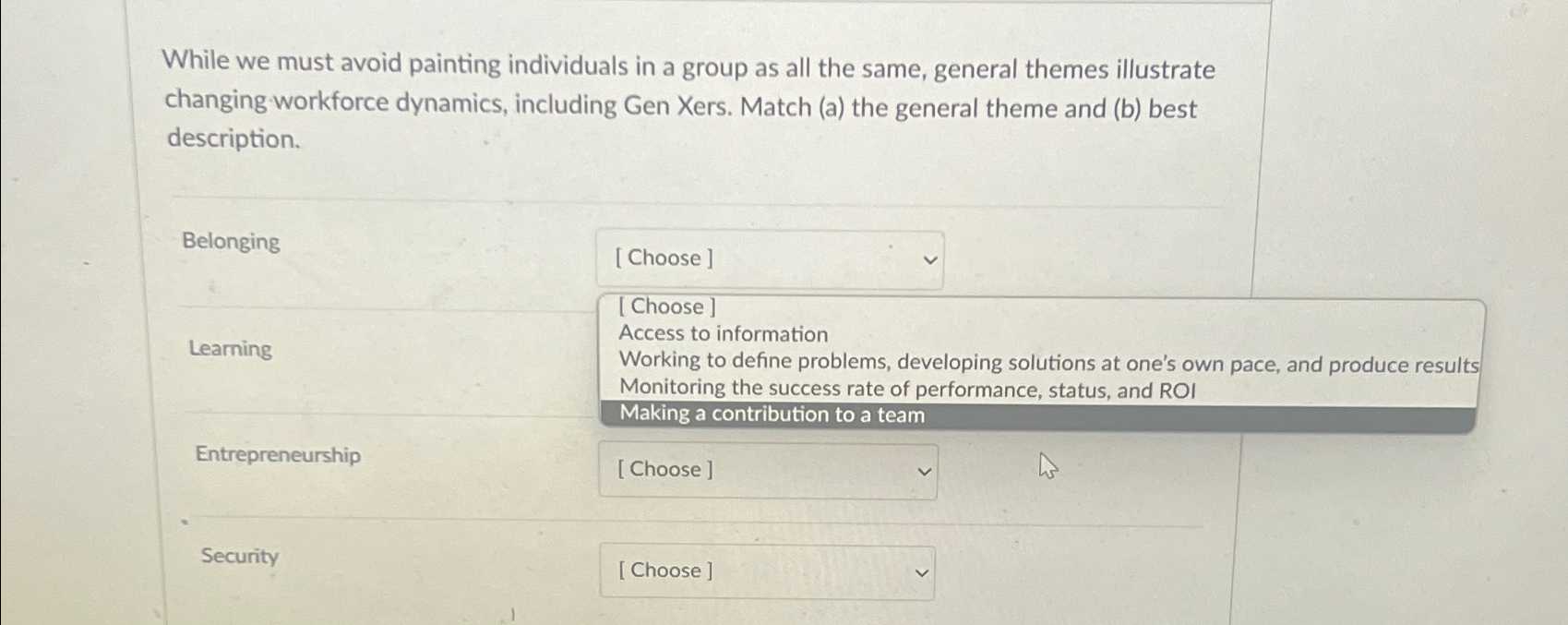  While we must avoid painting individuals in a group as all