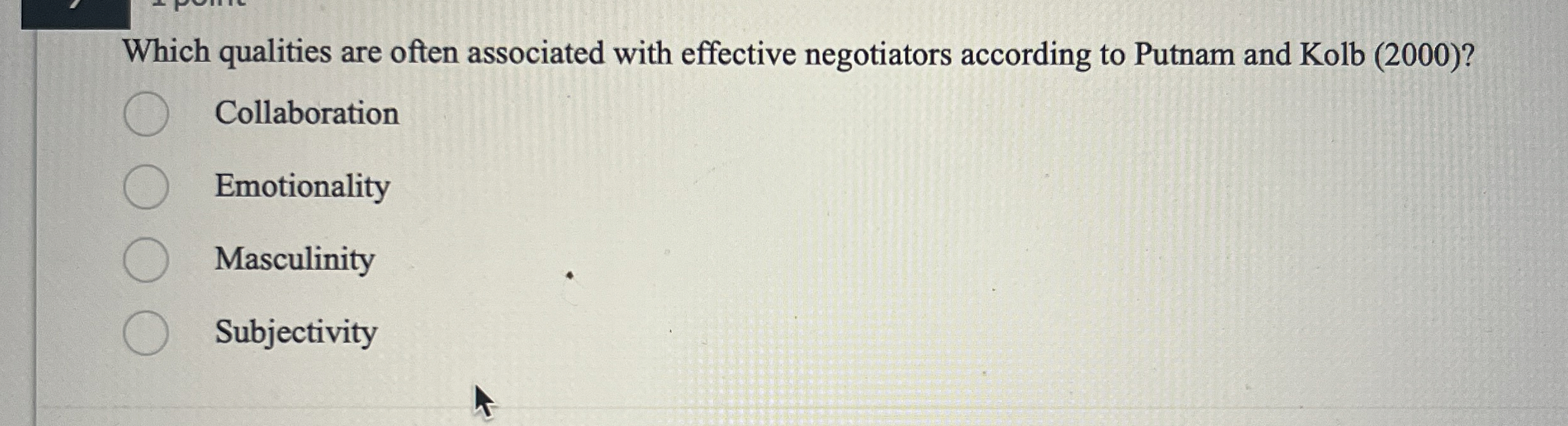  Which qualities are often associated with effective negotiators according to Putnam