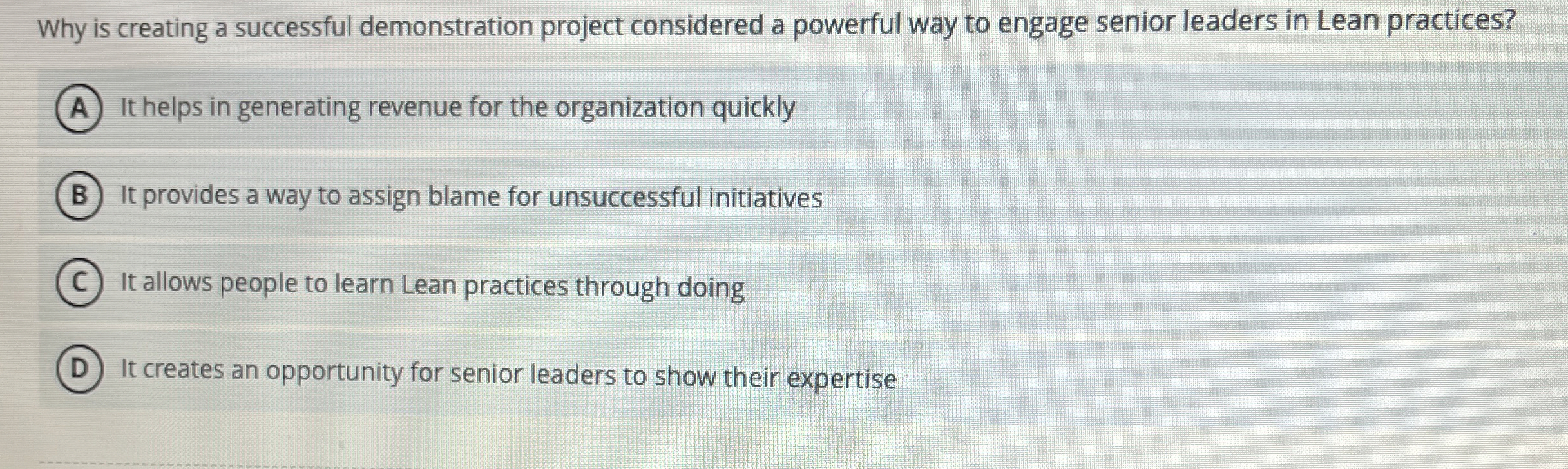 Why is creating a successful demonstration project considered a powerful way