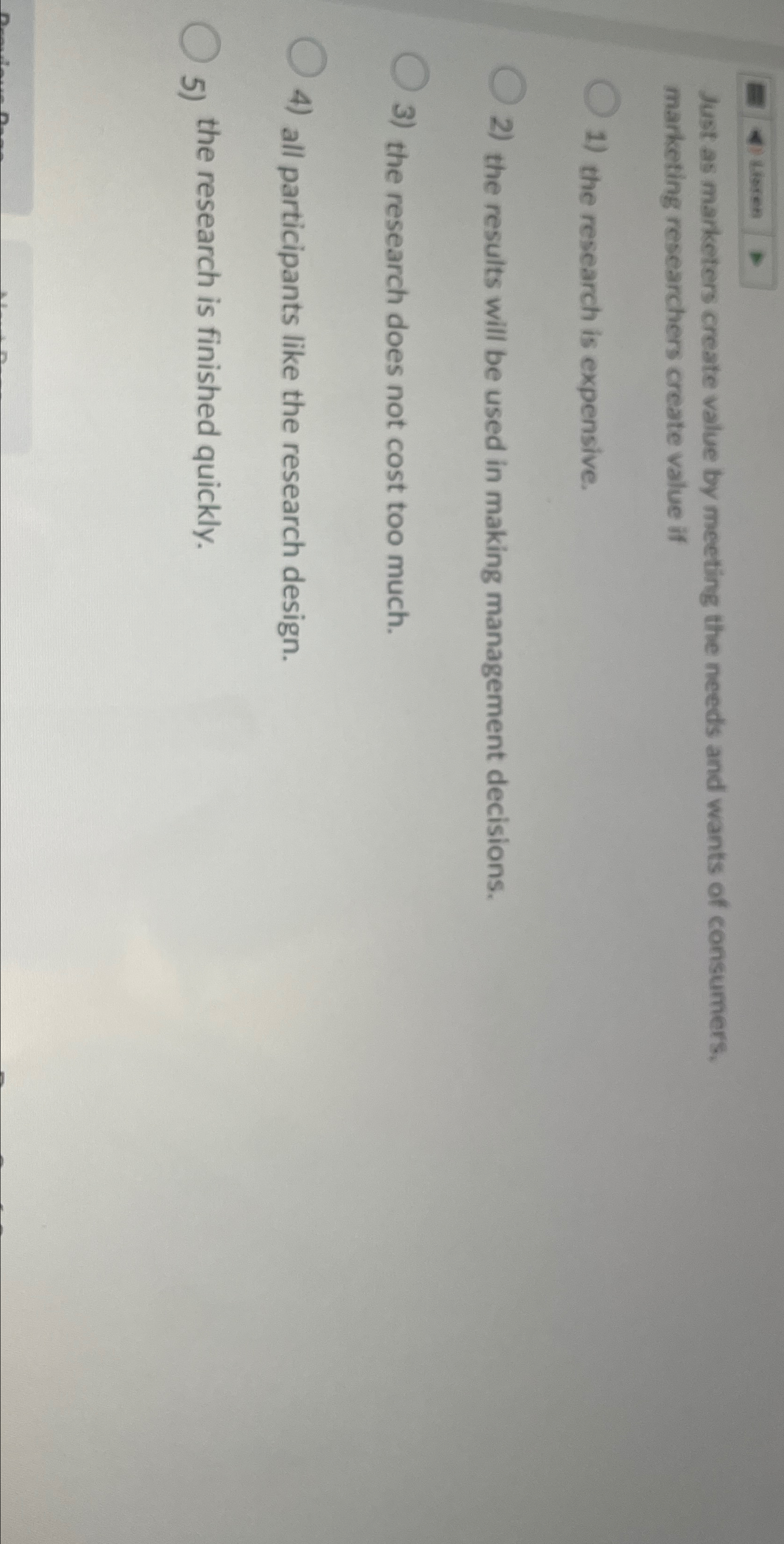  likren Just as marketers create value by meeting the needs and