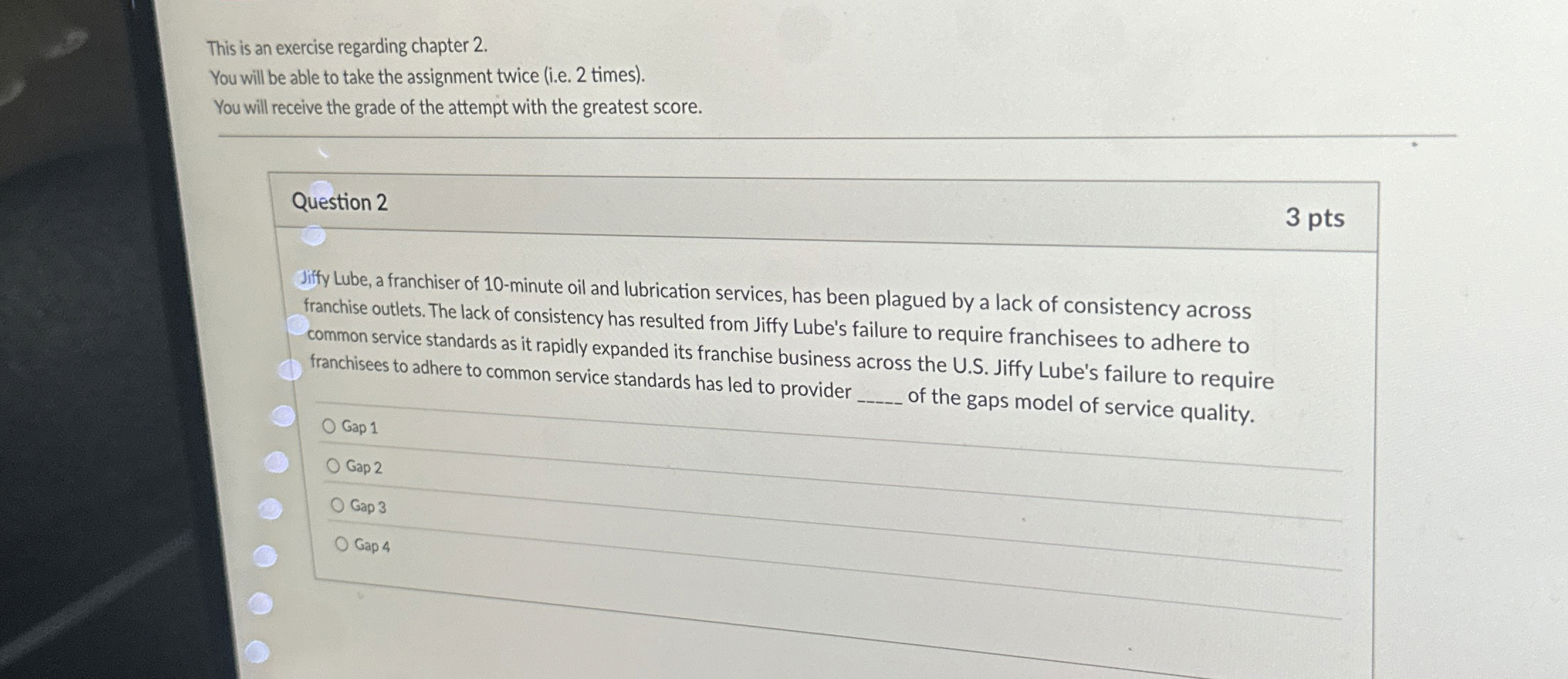  This is an exercise regarding chapter 2. You will be able