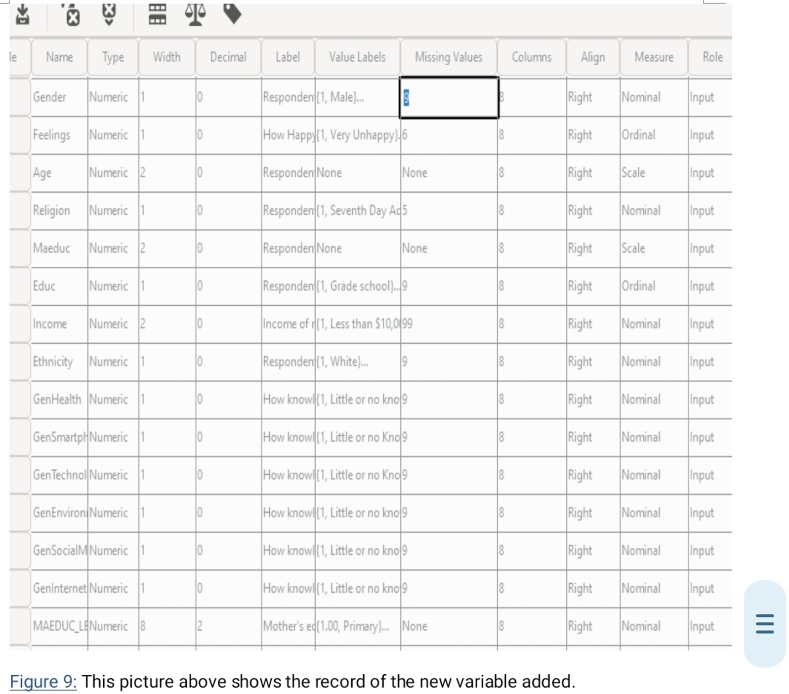  Compute and report the Pearson correlation between the variables GenSmartPhone and