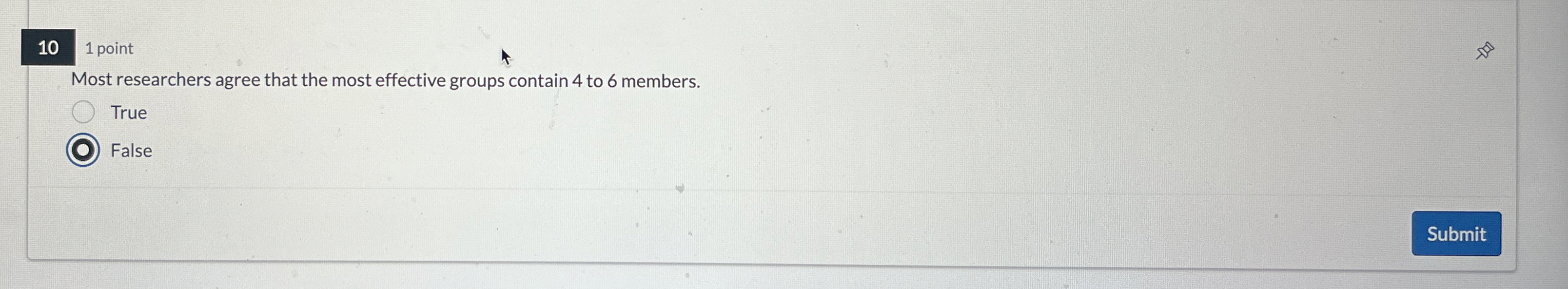  9 1 point One important strategy for the initial team meeting