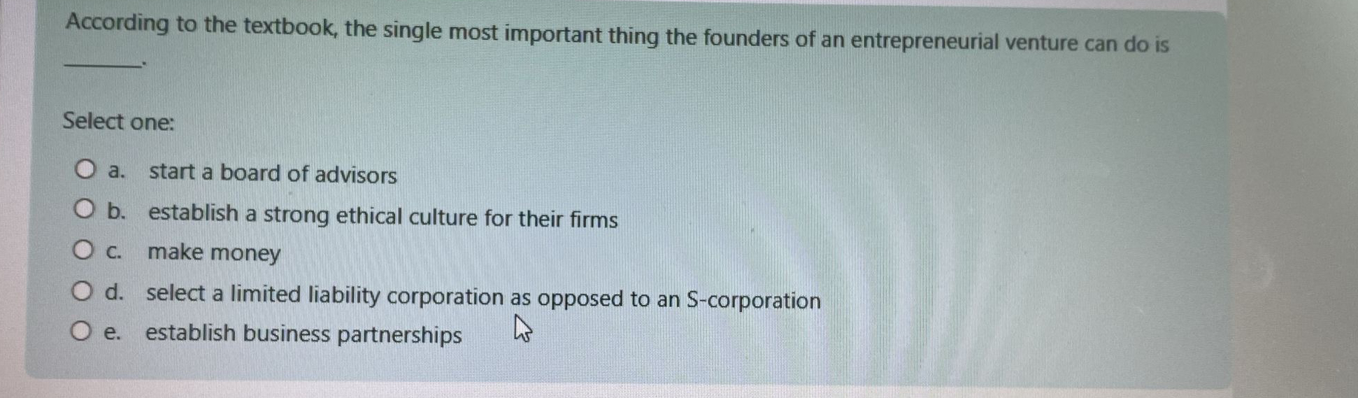  According to the textbook, the single most important thing the founders