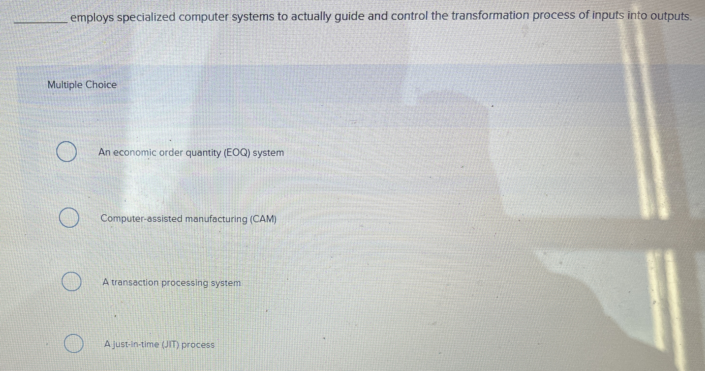  q, employs specialized computer systems to actually guide and control the