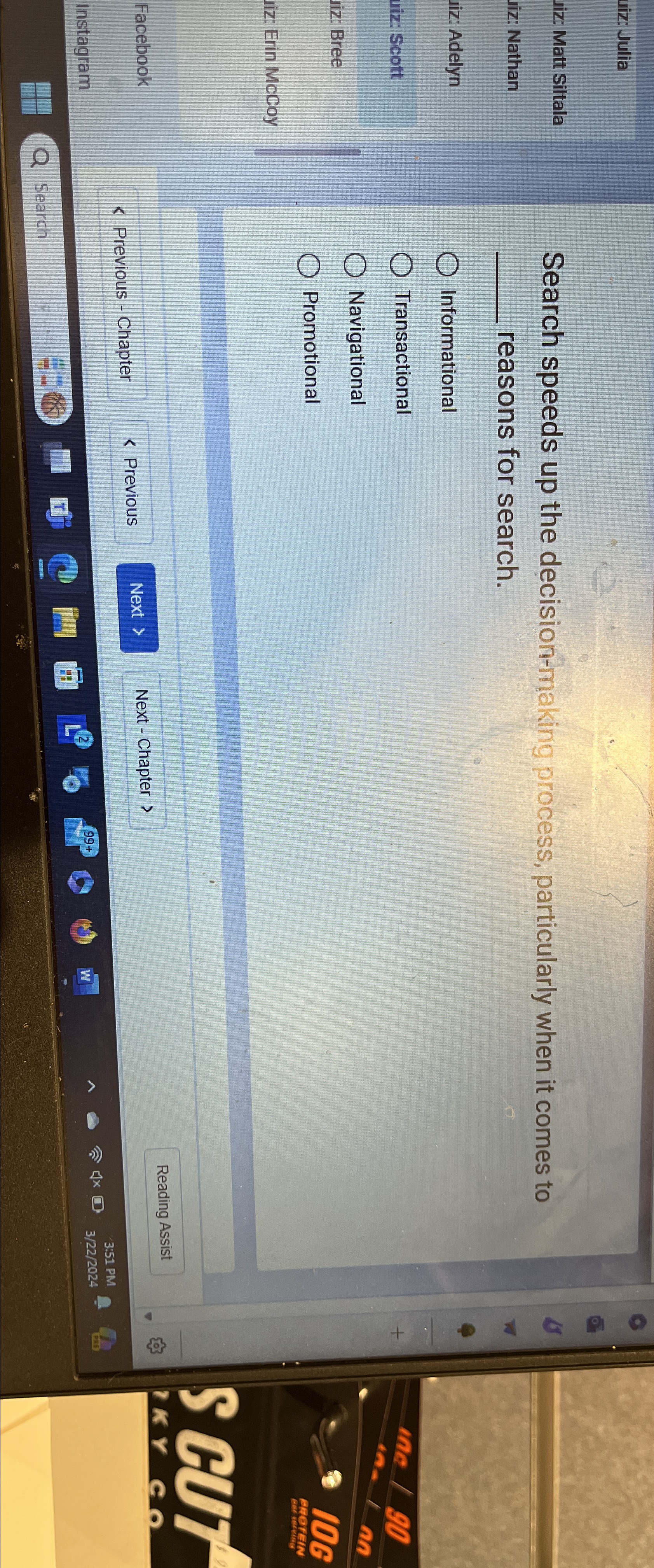  Search speeds up the decision-making process, particularly when it comes to