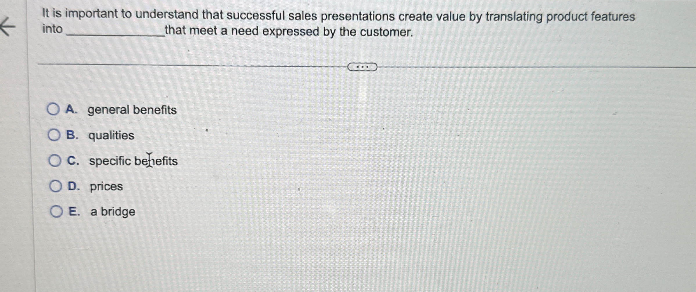  It is important to understand that successful sales presentations create value