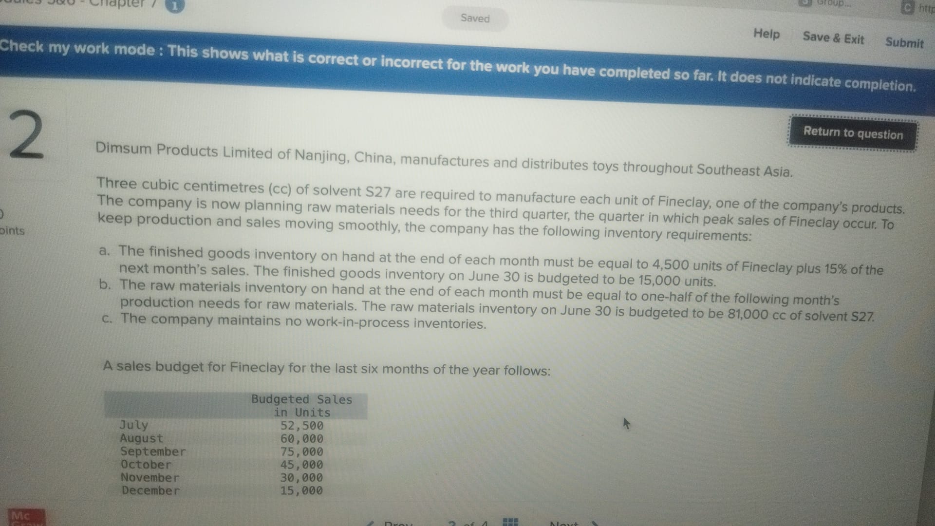  C http Saved Help Save & Exit Submit Check my work