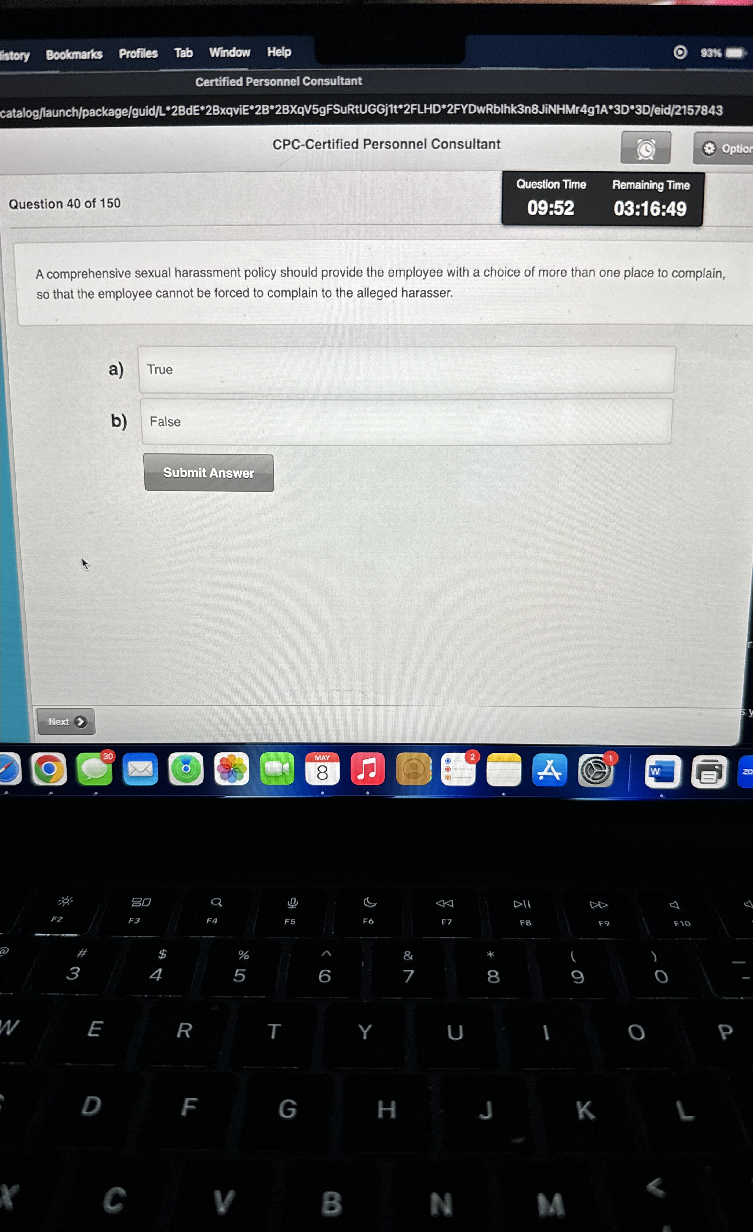  Istory Booknarks Profiles Tab Window Help 93** Certified Personnel Consultant catalog/launch/package/guid/L2BxqviE2BXqV5gFSuRtUGGj1t^2FLHD3D*3D/eid/2157843