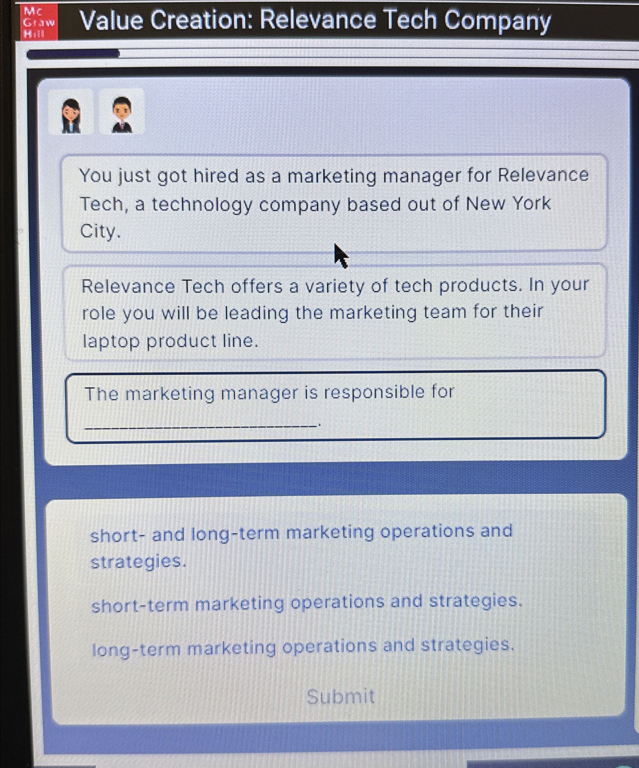  Hit chan 1.1.1. Value Creation: Relevance Tech Company You just got