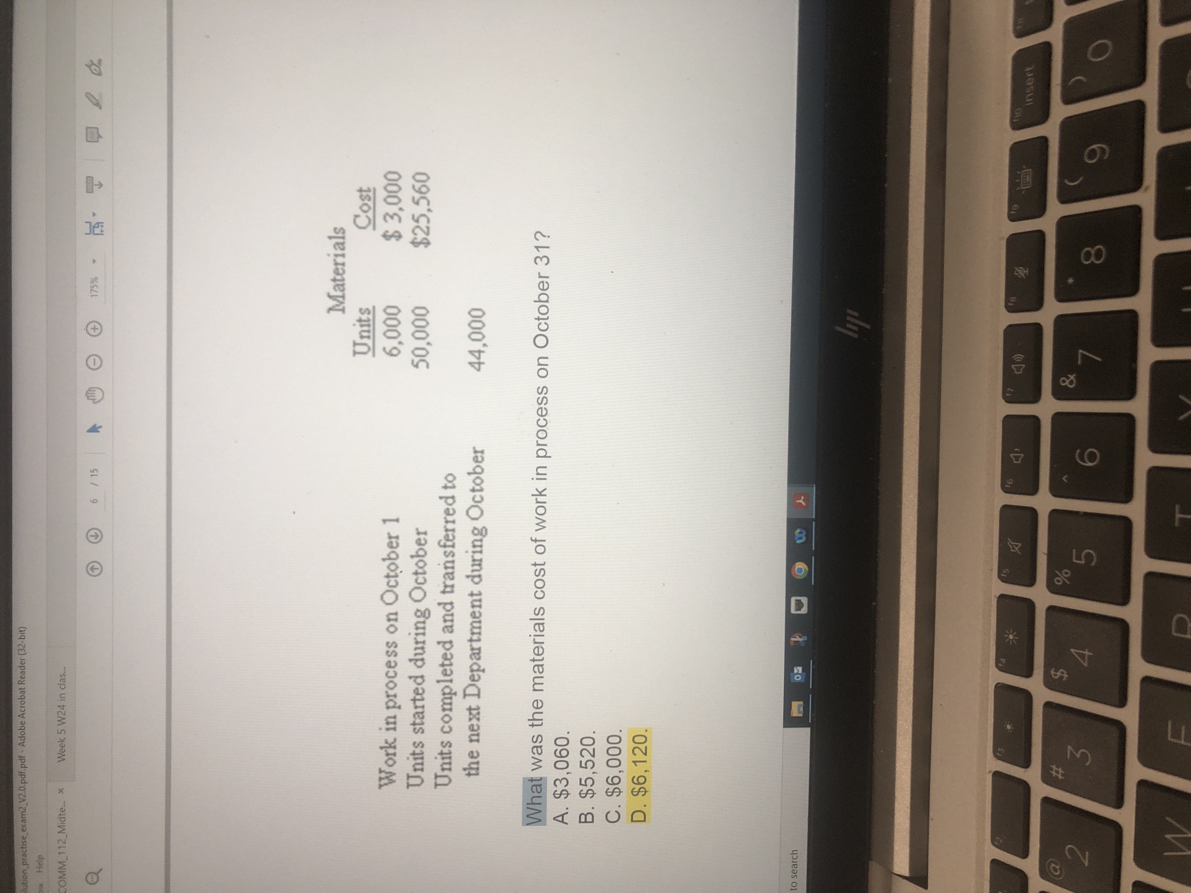 lution_practise_exam2_V2.0.pdf.pdf - Adobe Acrobat Reader (32-bit) owe Help COMM_112_Midte.. x Week