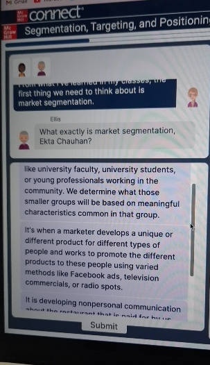  : connect Segmentation, Targeting, and Positionin first thing we need to