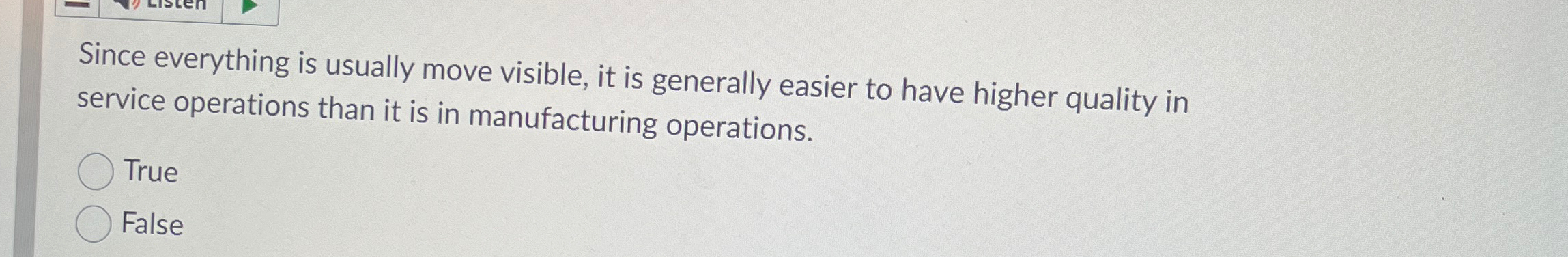  Since everything is usually move visible, it is generally easier to