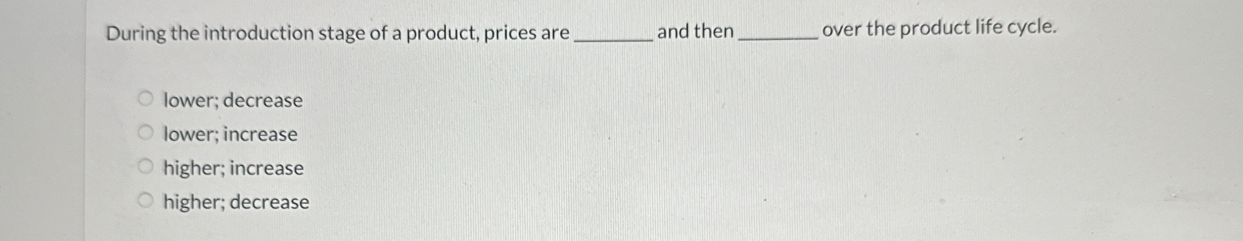  Cost-based pricing is generally viewed as fair by customers because the