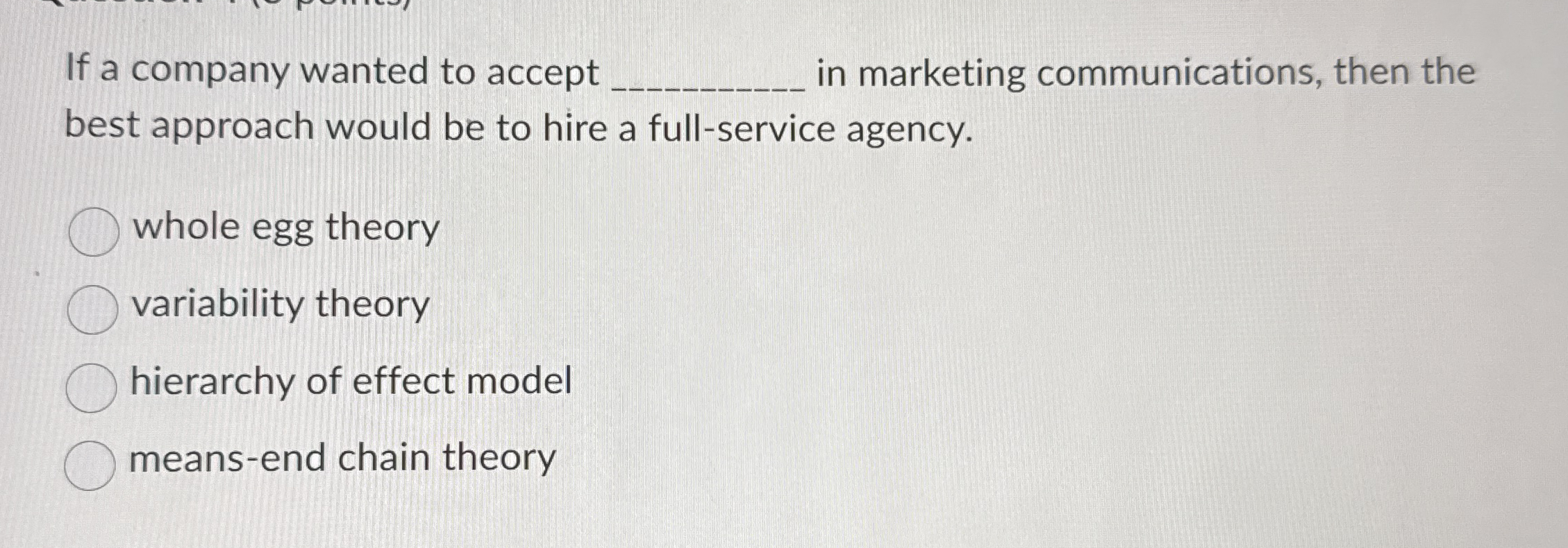  Marketing communication objectives include, except. Increase market share / sales Change