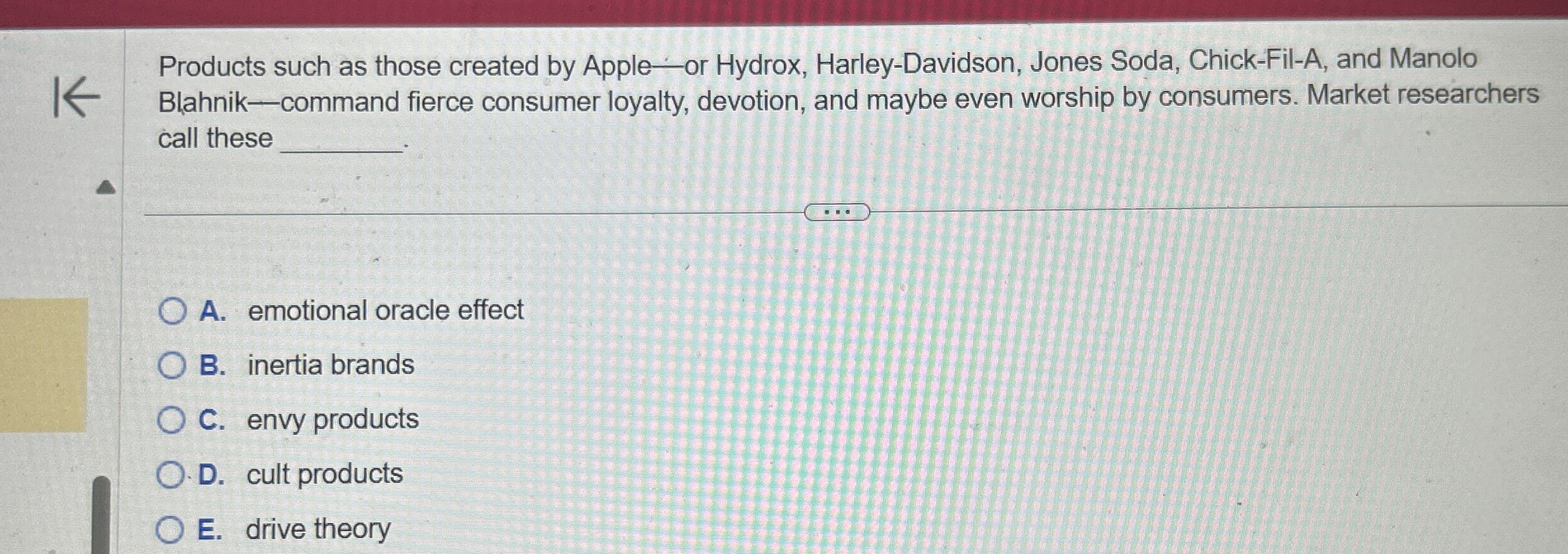  Products such as those created by Apple- or Hydrox, Harley-Davidson, Jones