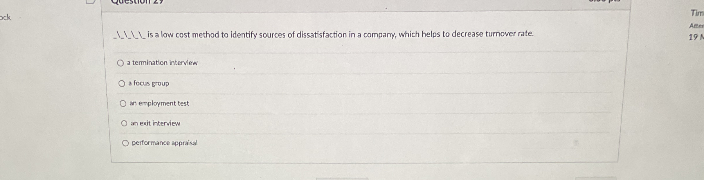  ??????????????i is a low cost method to identify sources of dissatisfaction