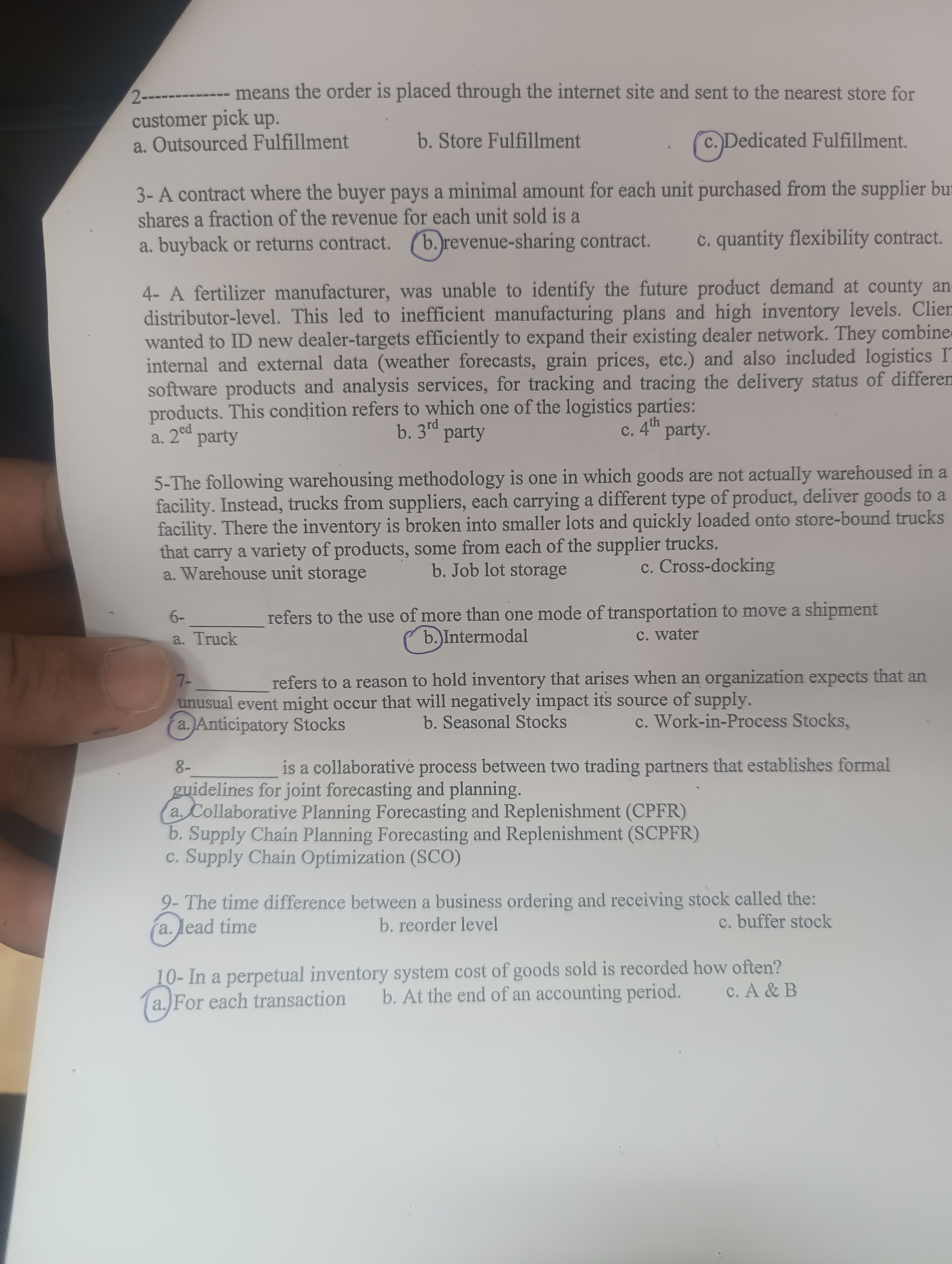  2 means the order is placed through the internet site and