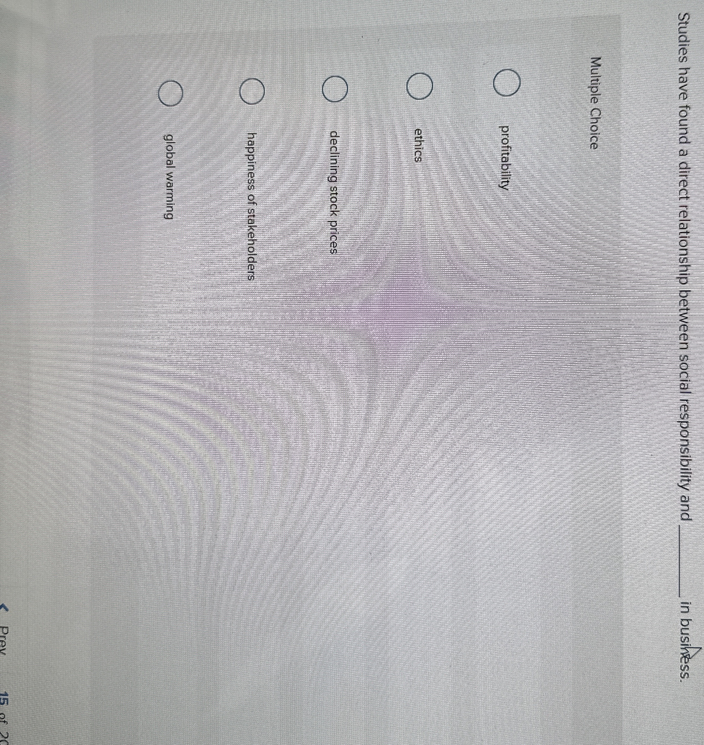  Studies have found a direct relationship between social responsibility and in