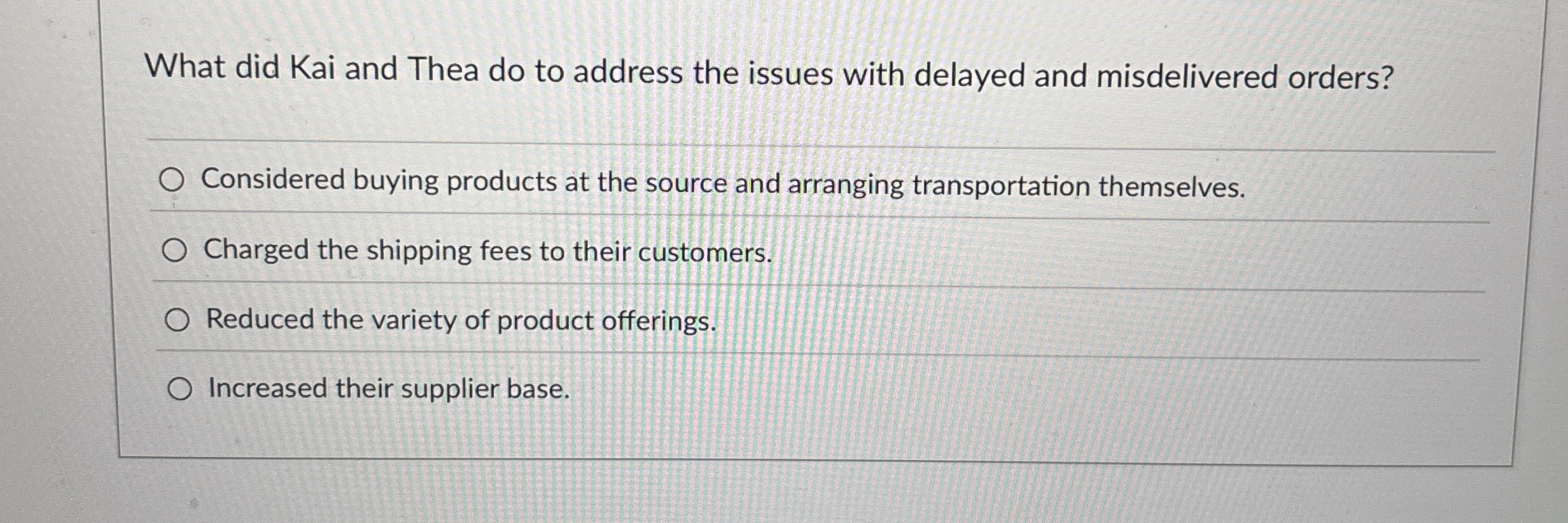  What did Kai and Thea do to address the issues with