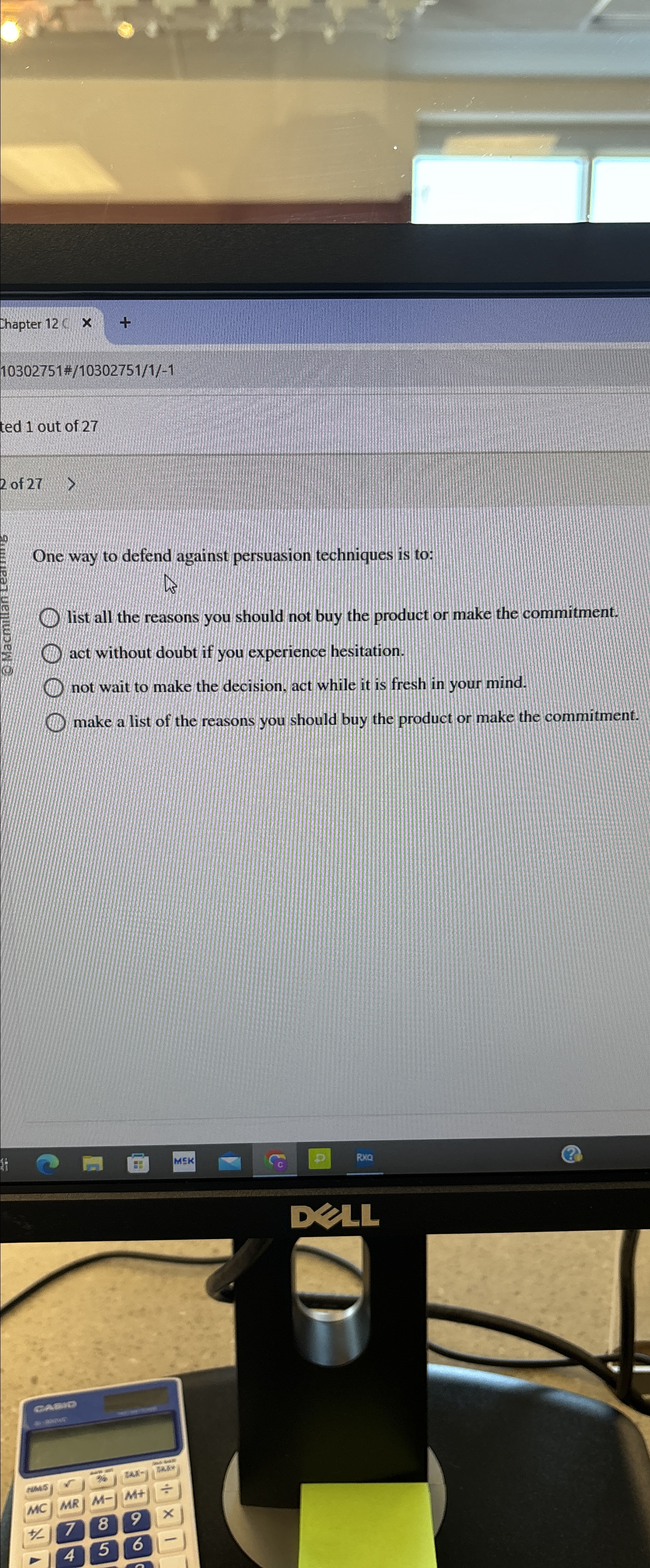  Chapter 12 C 10302751#10302751??1-1 ted 1 out of 27 2 of