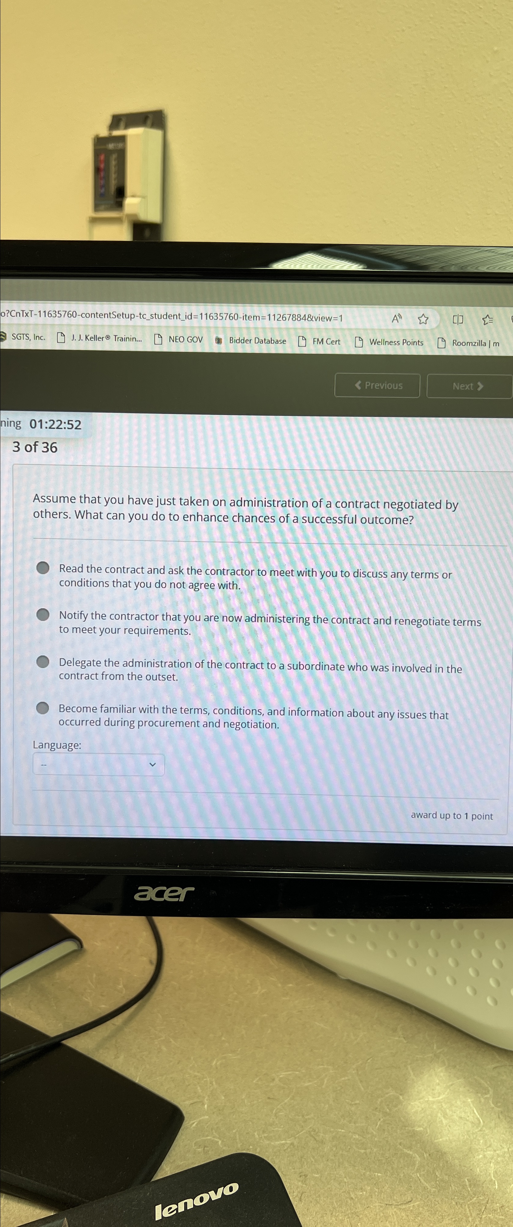  o?CnTxT-11635760-contentSetup-tc_student_id =11635760-item =11267884& &view =1 1 SGTS, Inc. J. J. Keller@