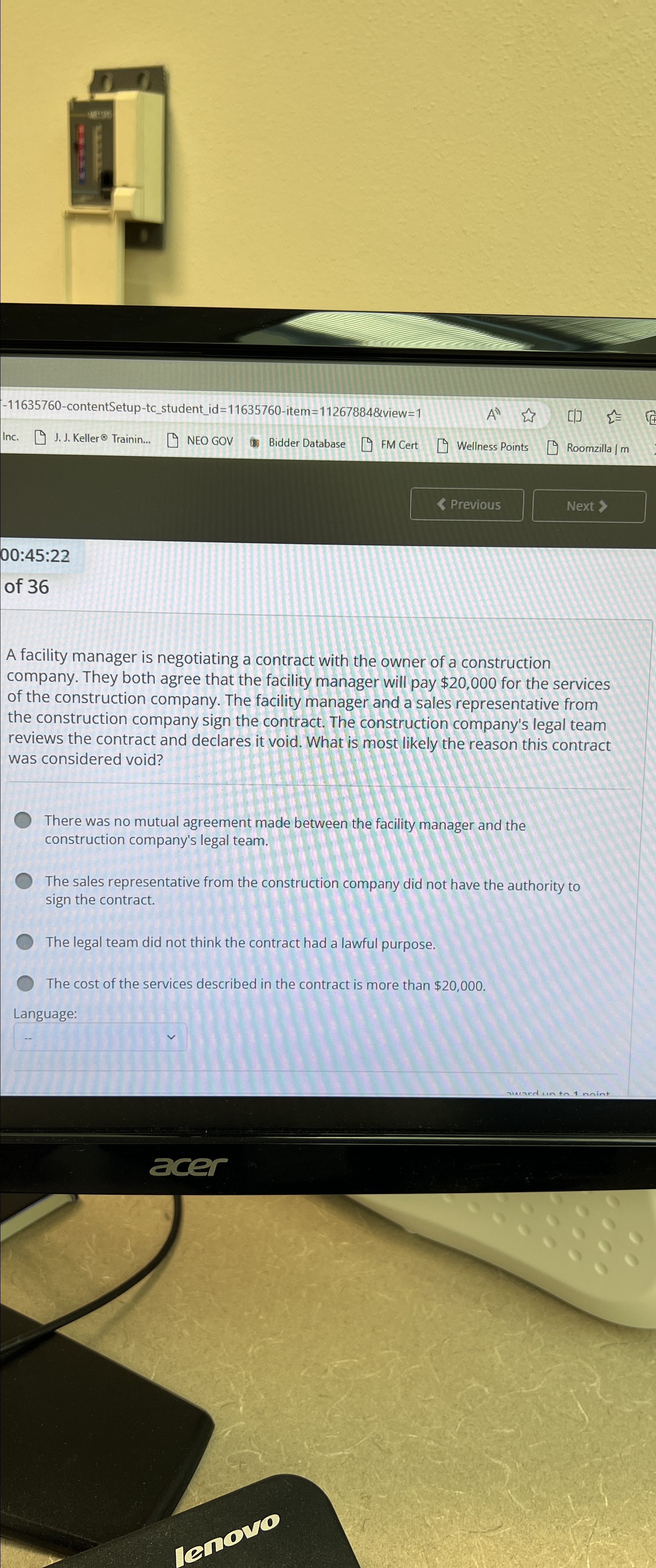  -11635760-contentSetup-tc_student_id =11635760-item=11267884&view =1 Inc. J. J. Keller Trainin.. NEO GOV Bidder