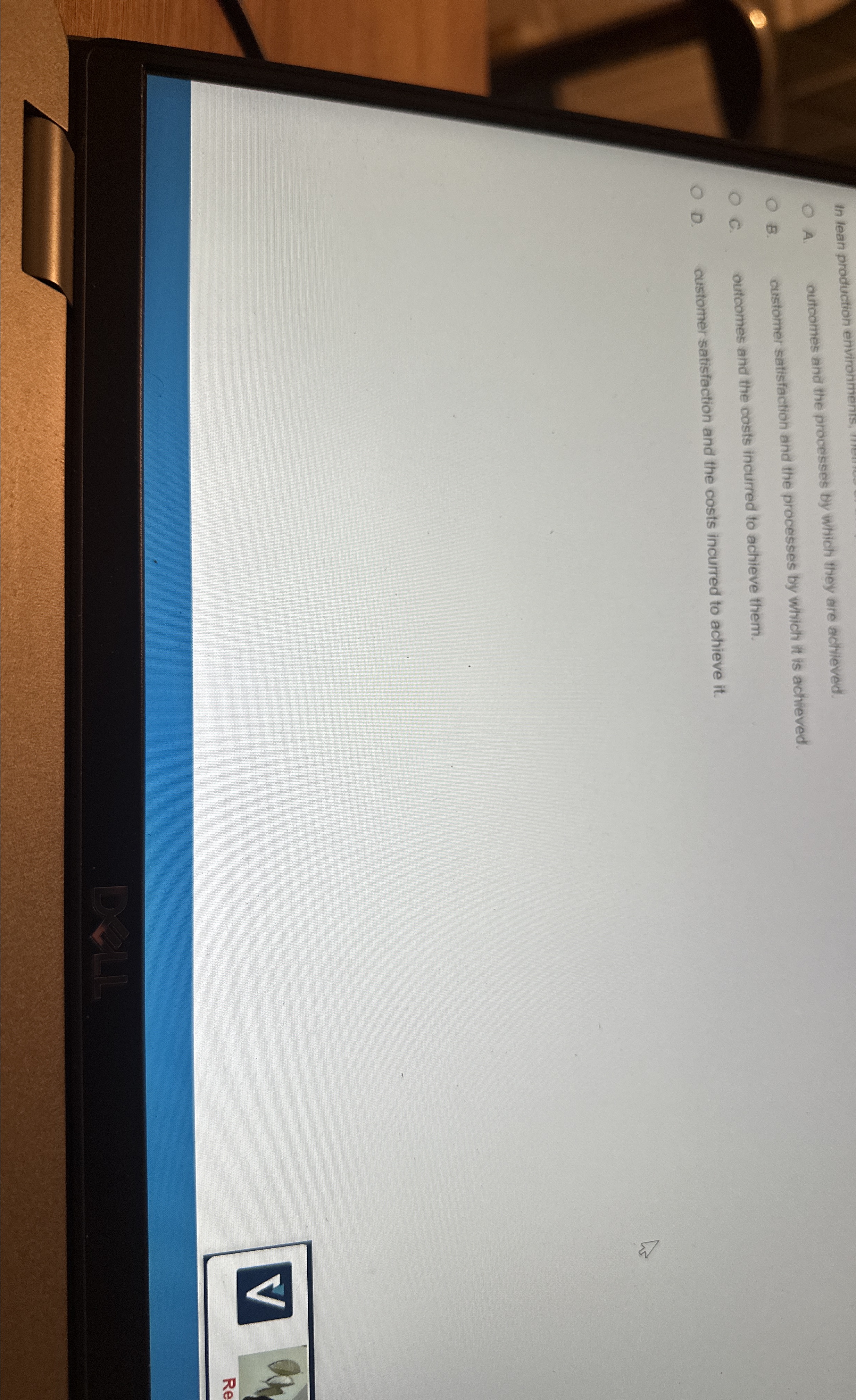  In lean production envirohments, A. dutoomes and the processes by which