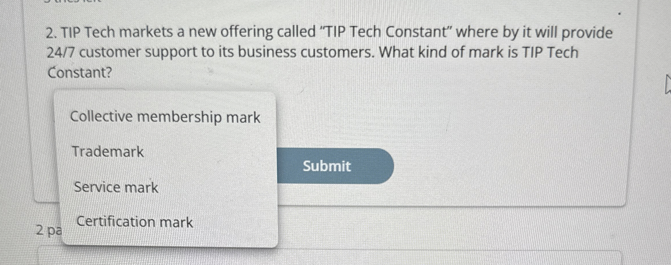  TIP Tech markets a new offering called "TIP Tech Constant" where