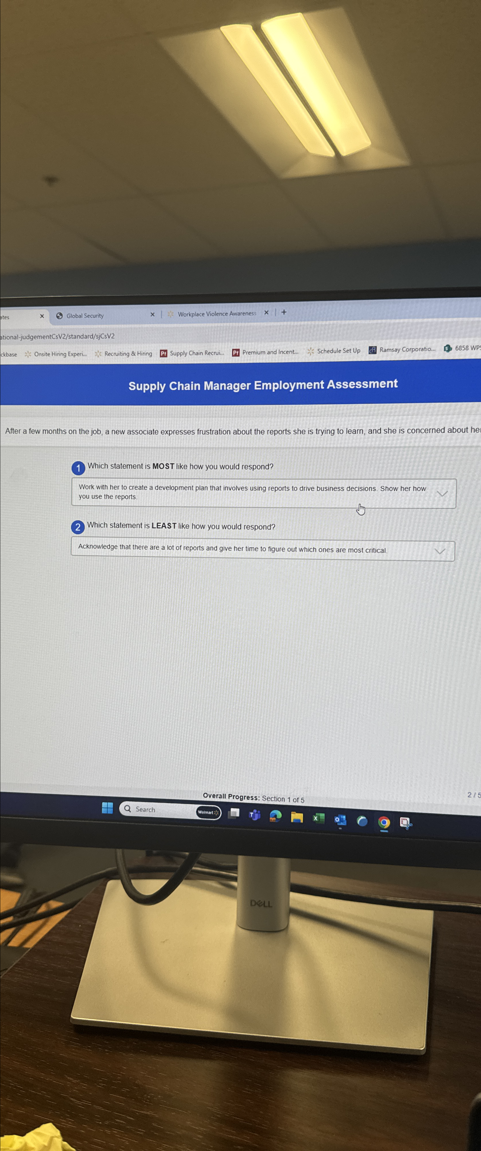  (5) Global Security Workplace Violence Awareness ational-judgementCsV2/standard/sjCsV2 Onsite Hiring Experi... Recruiting