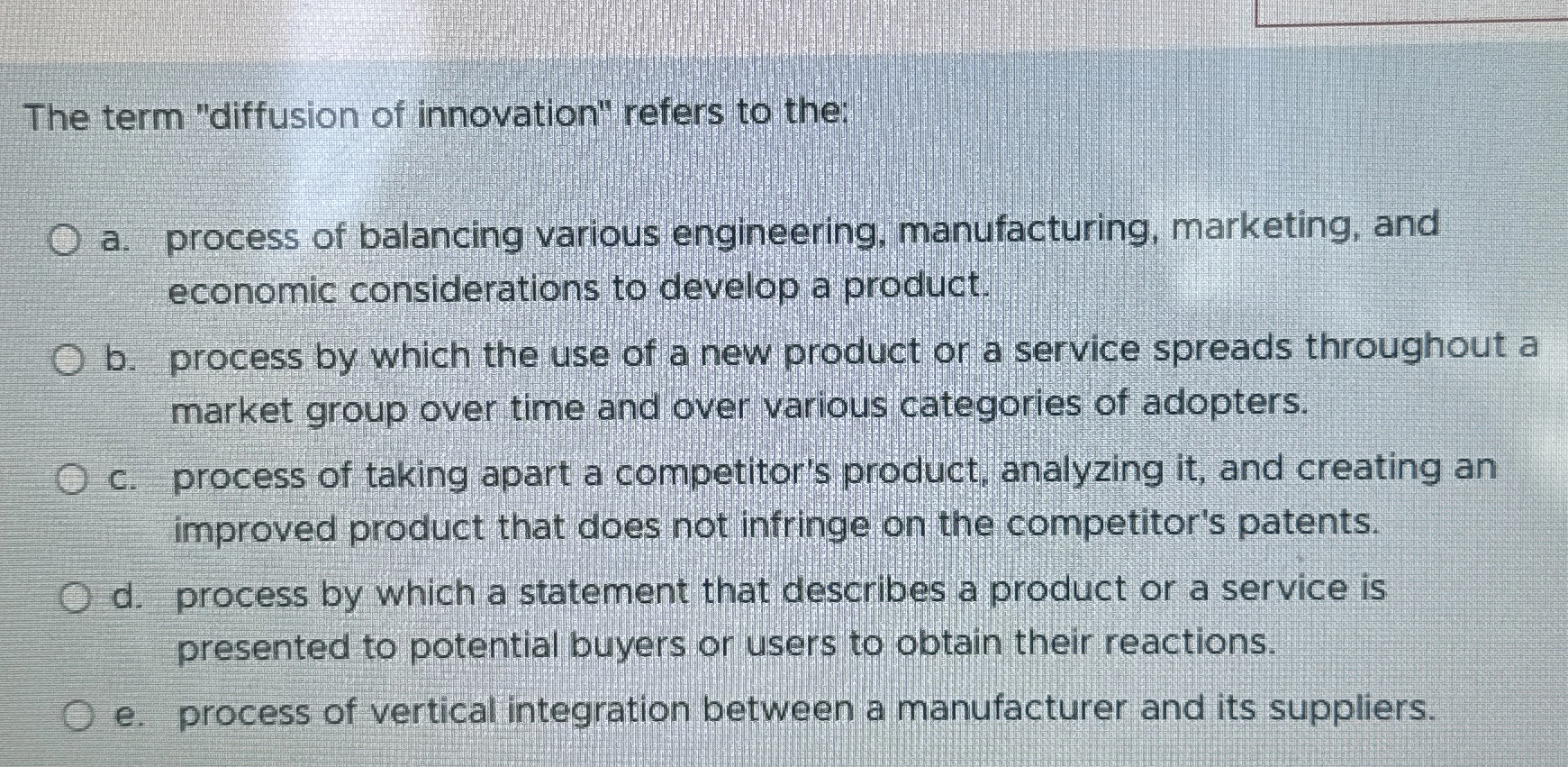  When this subgroup in the consumer adoption process enters the market,