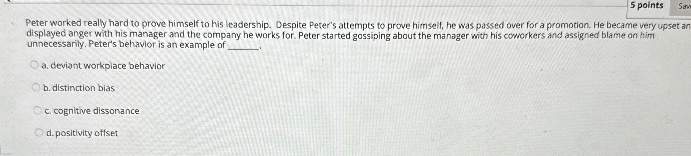  5 points Peter worked really hard to prove himself to his