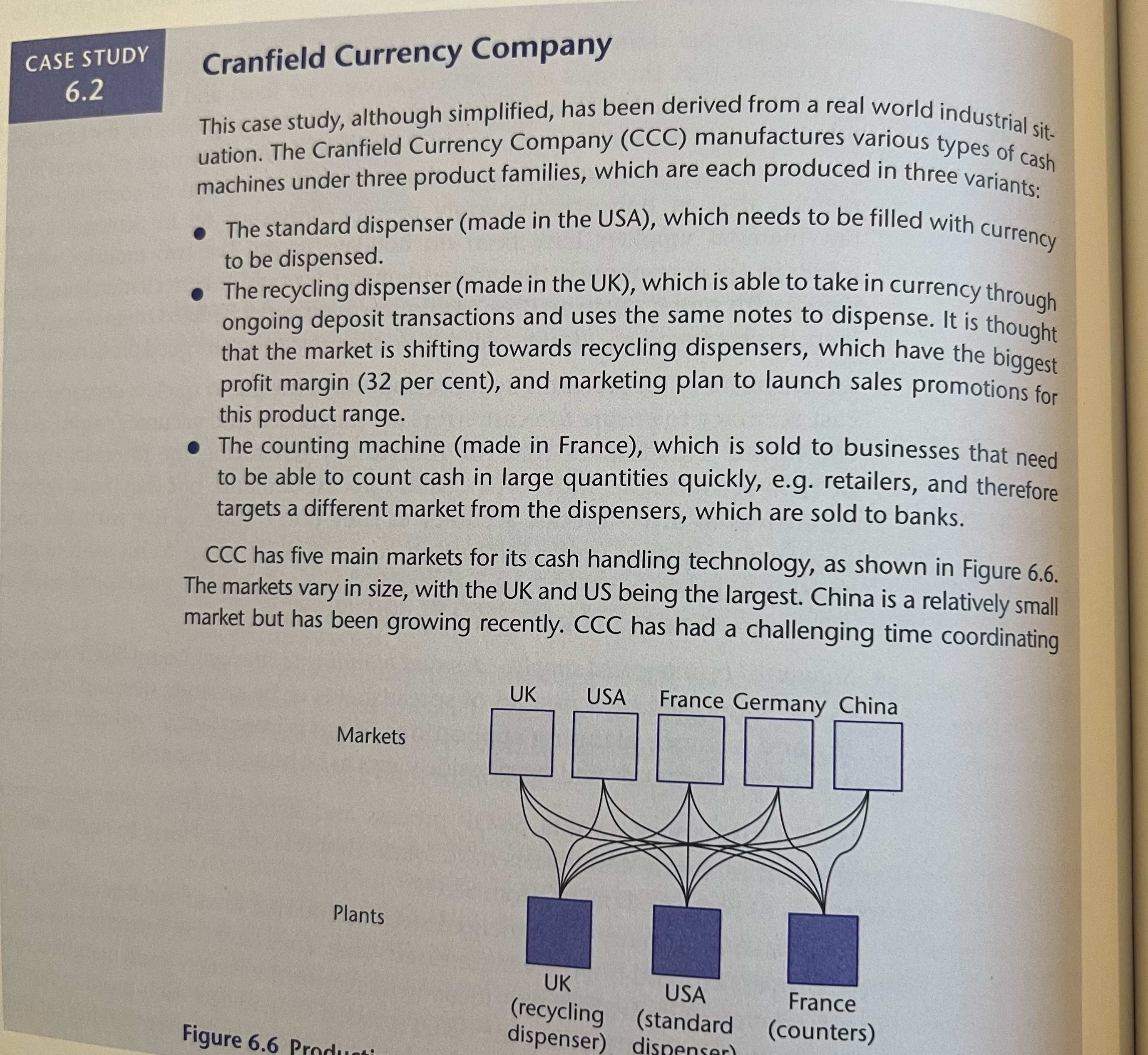  CASE STUDY Cranfield Currency Company 6.2 This case study, although simplified,