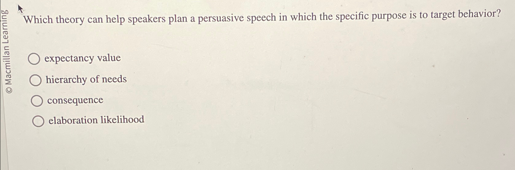  Do Which theory can help speakers plan a persuasive speech in