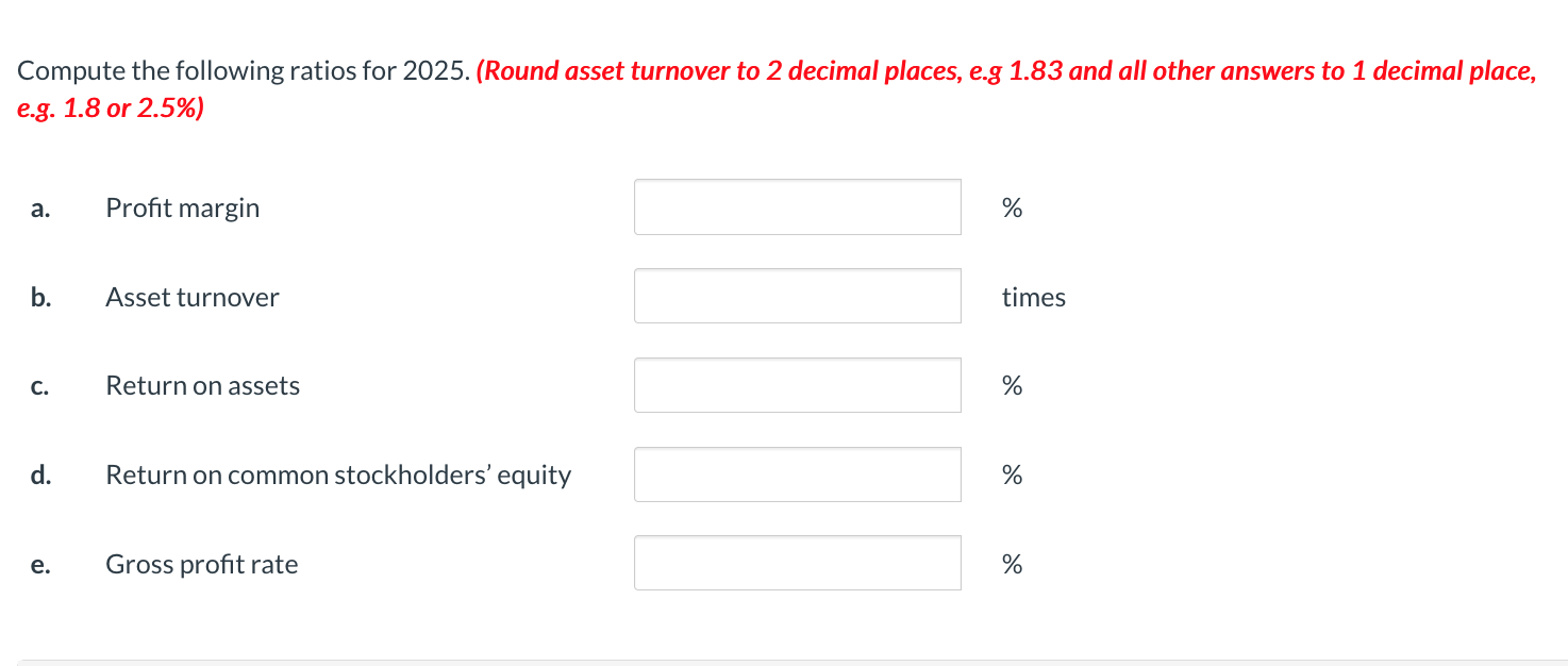 Noble are presented here. All balance sheet data are as of the