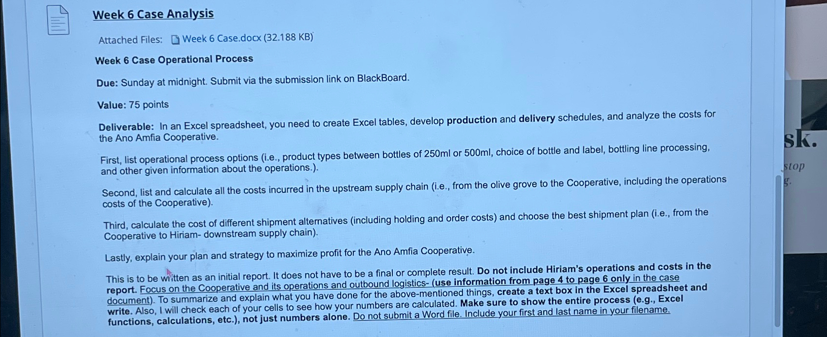 Week 6 Case Analysis Attached Files: Week 6 Case.docx (32.188 KB)