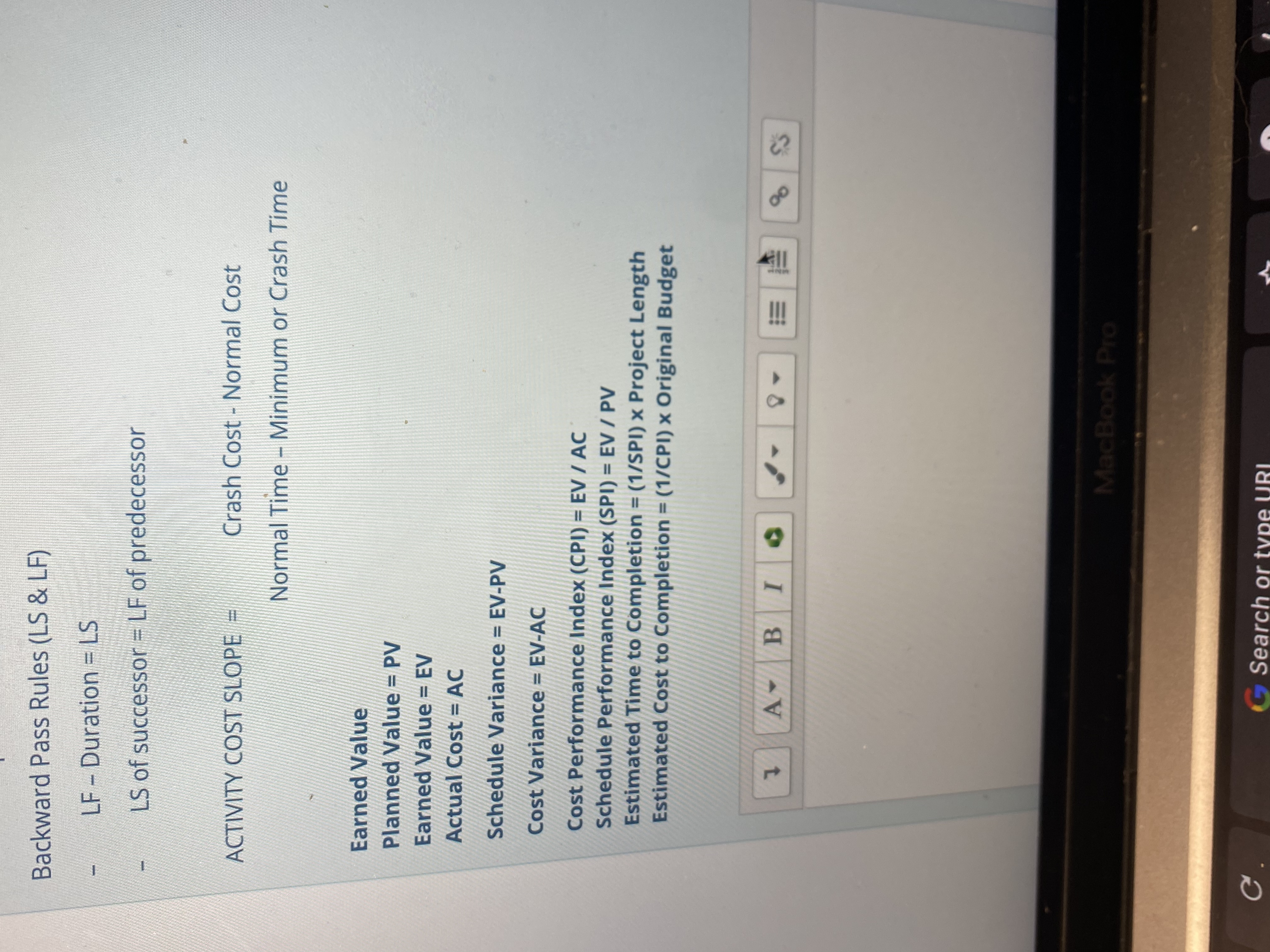 Three-Point Estimate (TE)- Pessimistic (a), Likely (b) and Optimistic (c) \table[[\table[[Early],[Start]],\table[[ID],[Number]],\table[[Early],[Finish]]],[\table[[Activity],[Float]],Activity