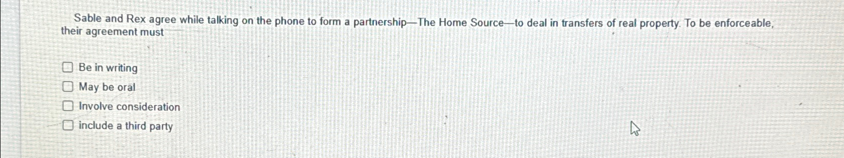  Sable and Rex agree while talking on the phone to form