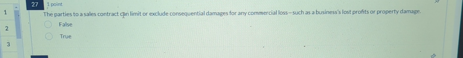  27,1 point 1 2 False True 